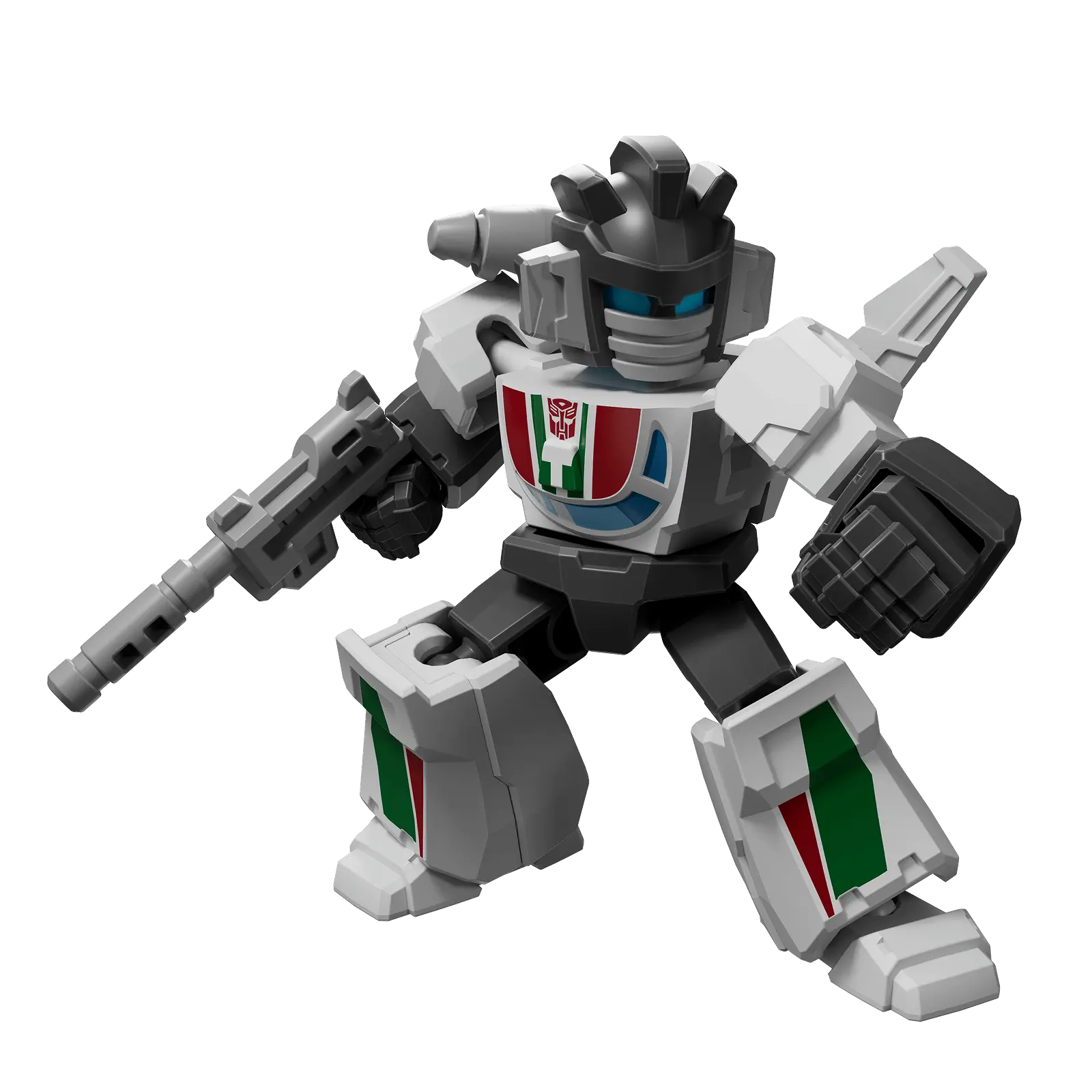 Blokees Figures | Transformers Defender Version 02 The Overthrow Blokees