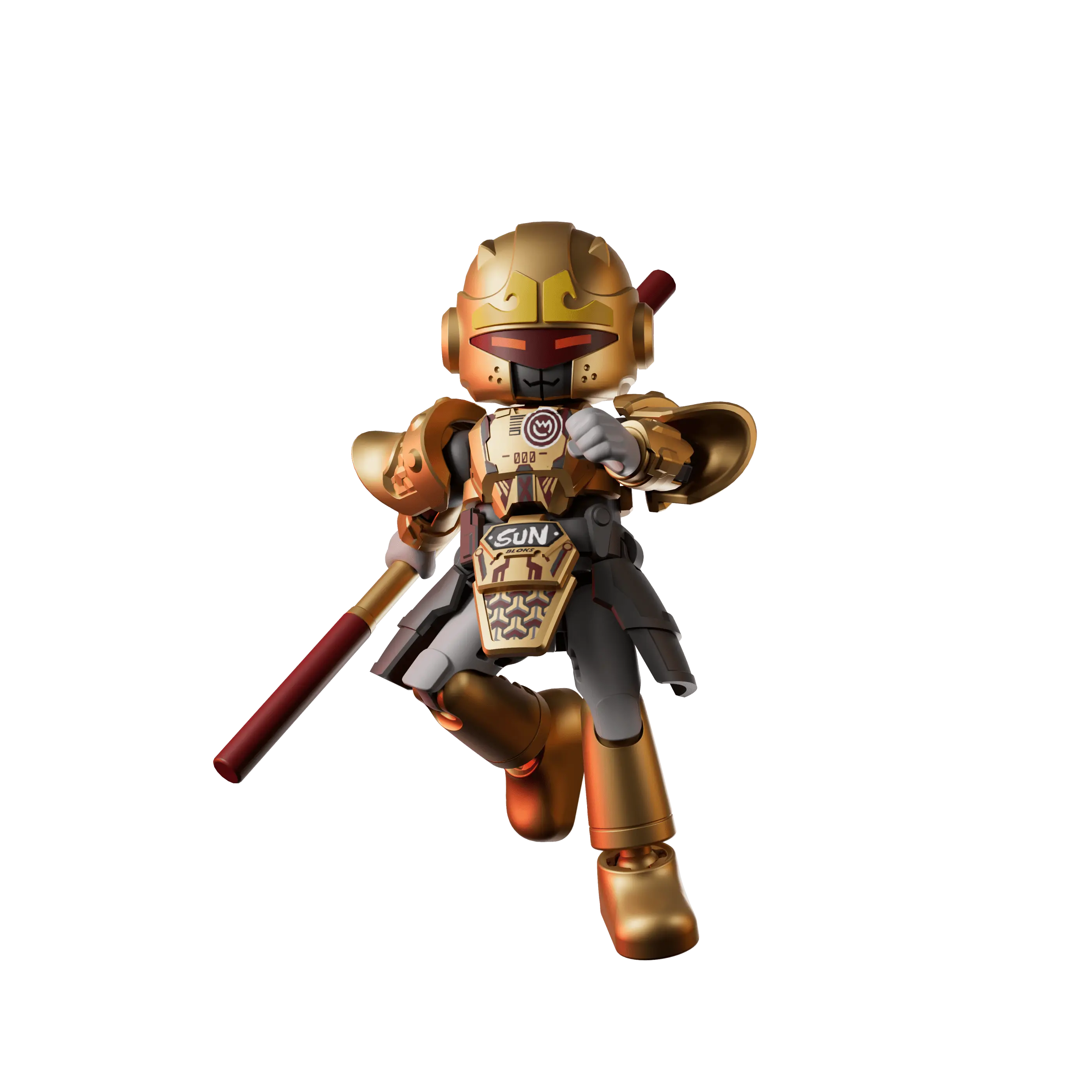 Herospire Warrior Version 01 Hero‘s Journey Blokees