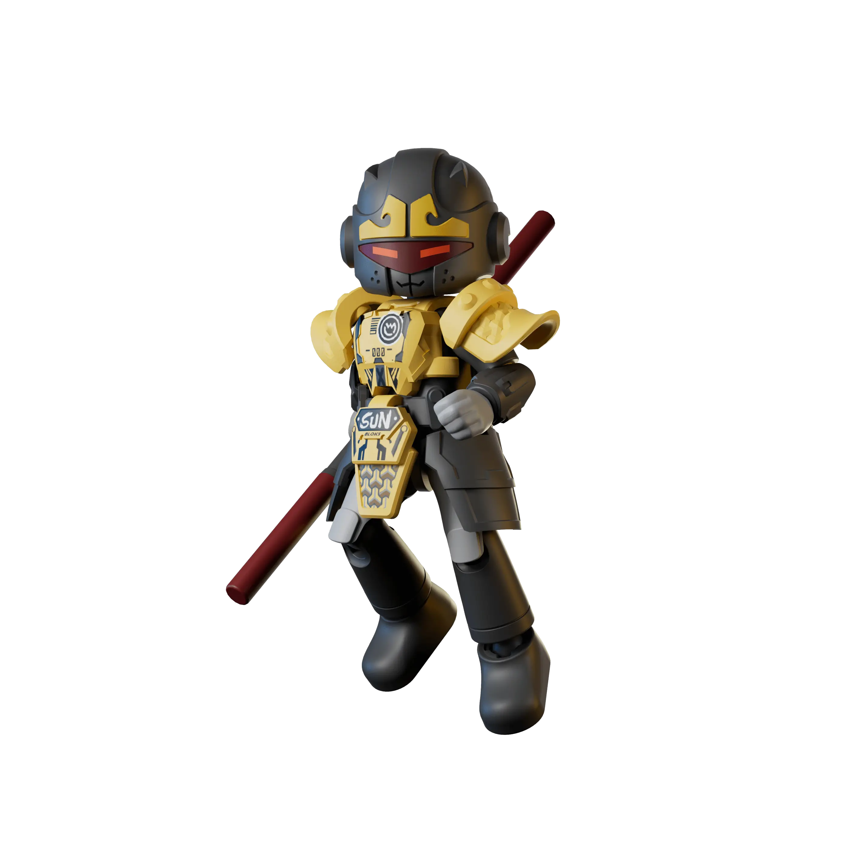 Herospire Warrior Version 01 Hero‘s Journey Blokees
