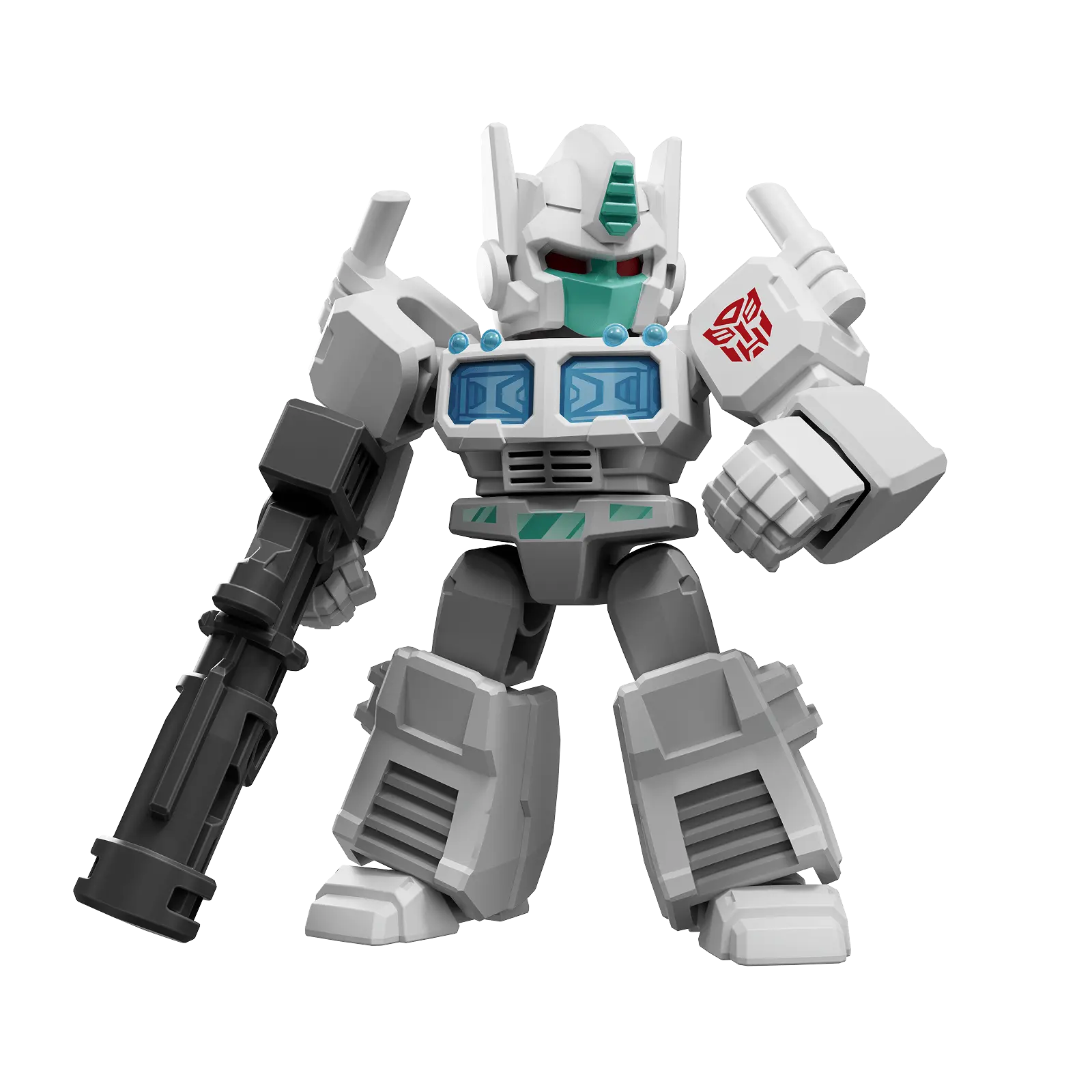 Blokees Figures | Transformers Defender Version 02 The Overthrow Blokees
