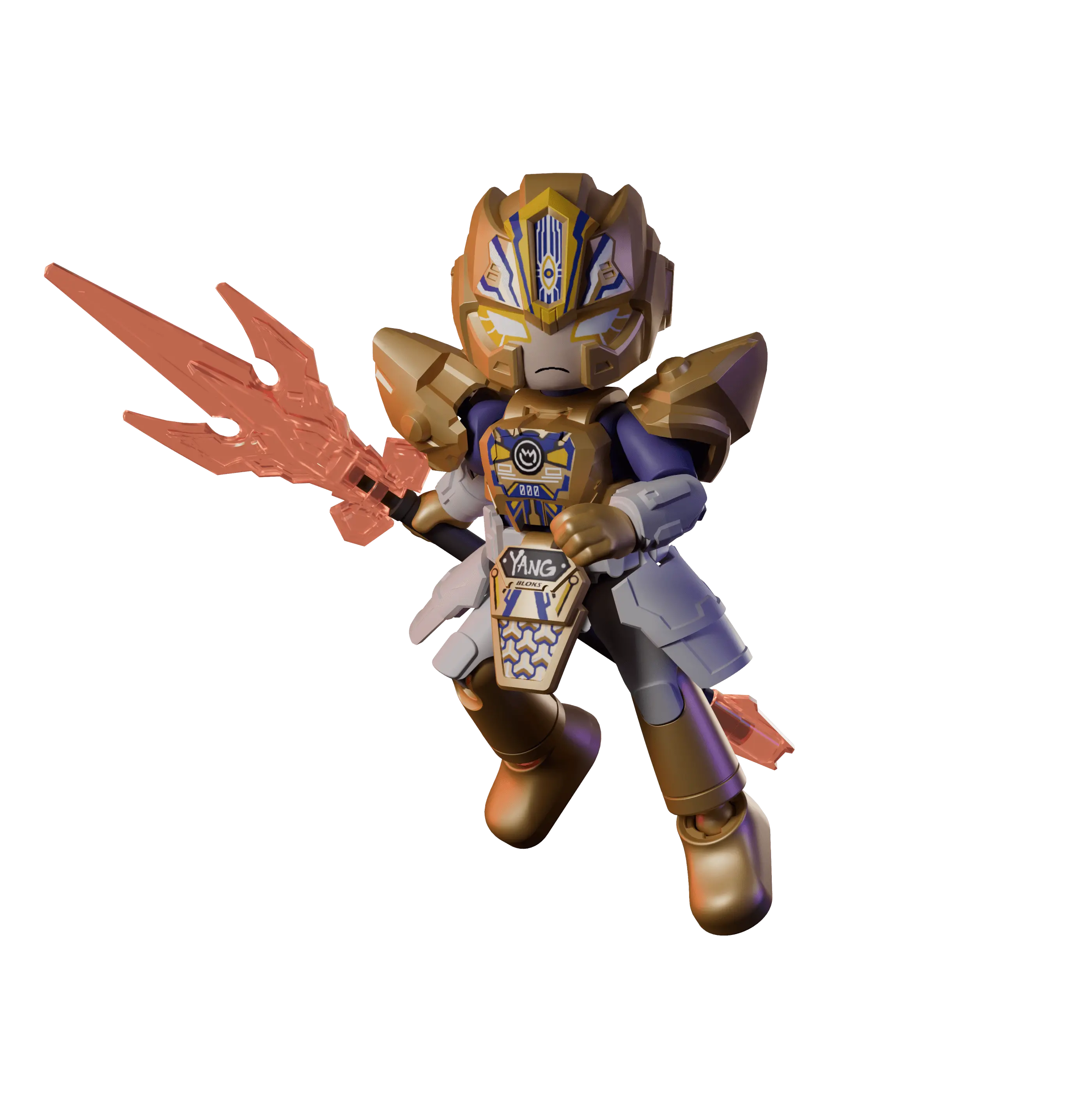 Herospire Warrior Version 01 Hero‘s Journey Blokees