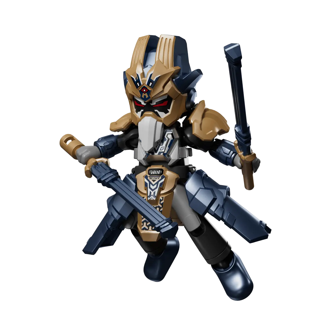 Herospire Warrior Version 04 Clash of Gods Blokees