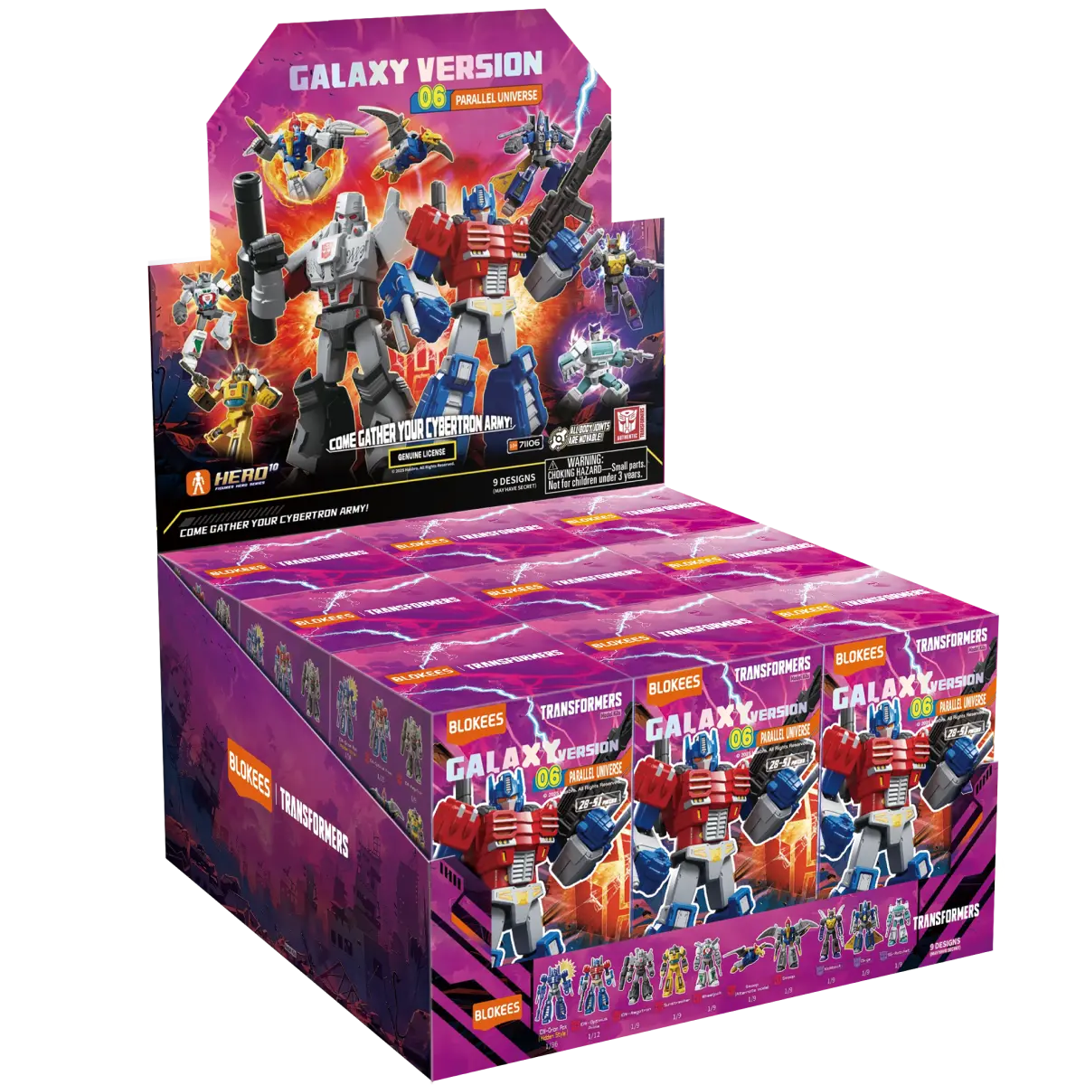 Blokees Figures | Transformers Galaxy Version 06 Parallel Universe Blokees