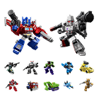 Figuras de Blokees | Transformers Defender Versión 01 Alianza Destrozada