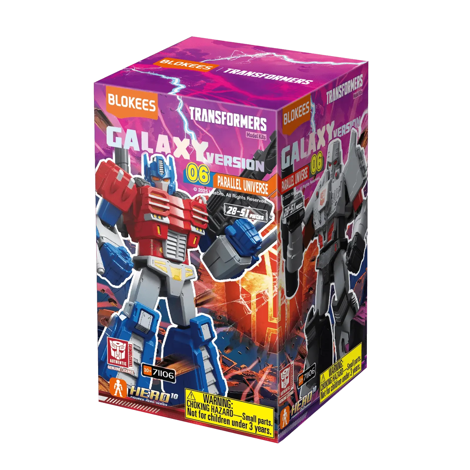 Blokees Figures | Transformers Galaxy Version 06 Parallel Universe Blokees