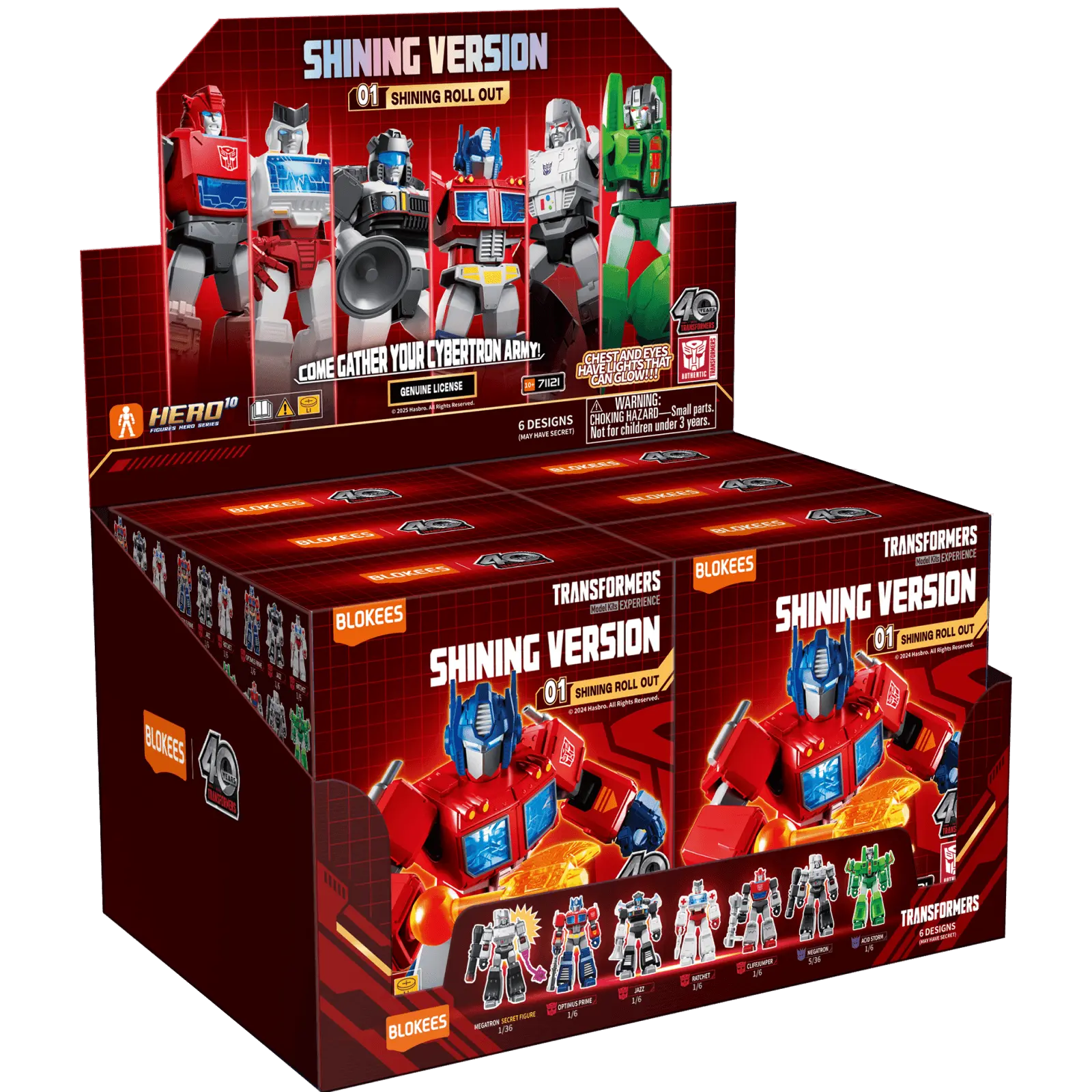 Blokees Figures Transformers Shining Version 01 Shining Roll Out Blokees