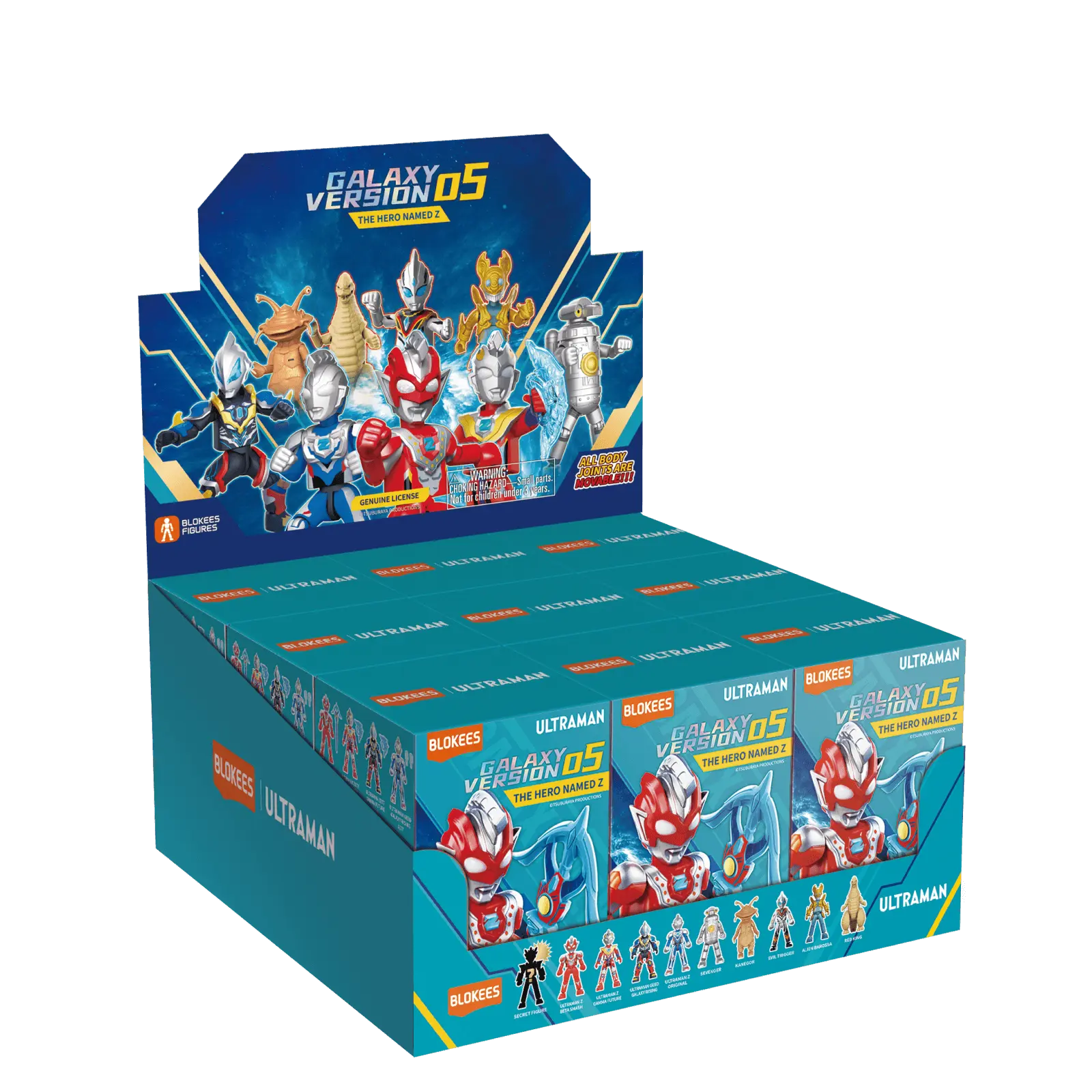 Blokees Figures Ultraman Galaxy Version 05 The Hero Named Z Blokees