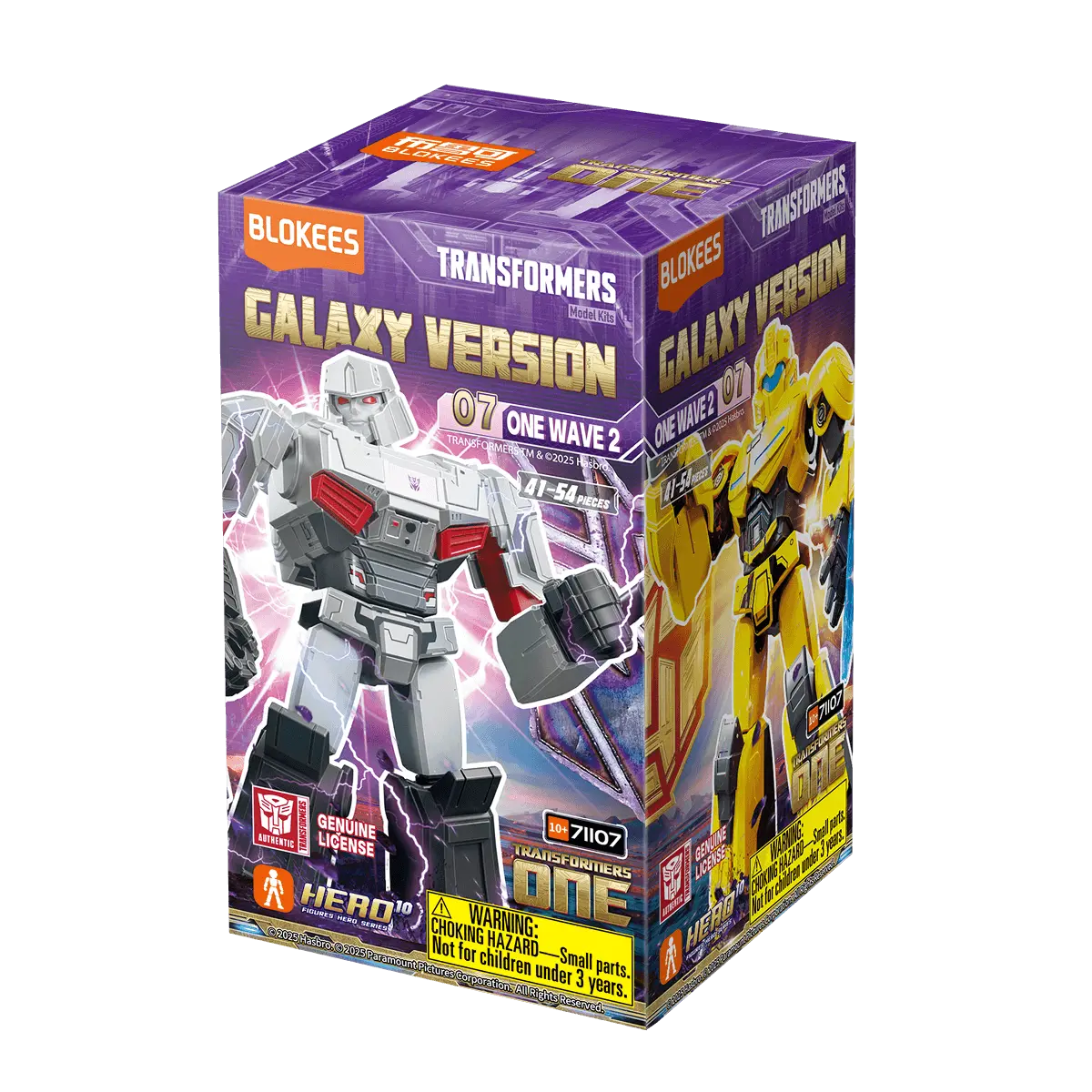 Blokees Figures | Transformers Galaxy Version 07 One Wave 2 Blokees