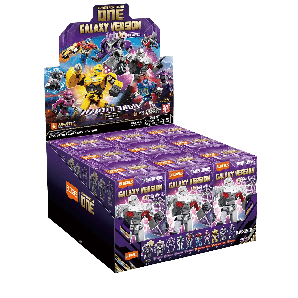 Blokees Figures | Transformers Galaxy Version 07 One Wave 2 Blokees
