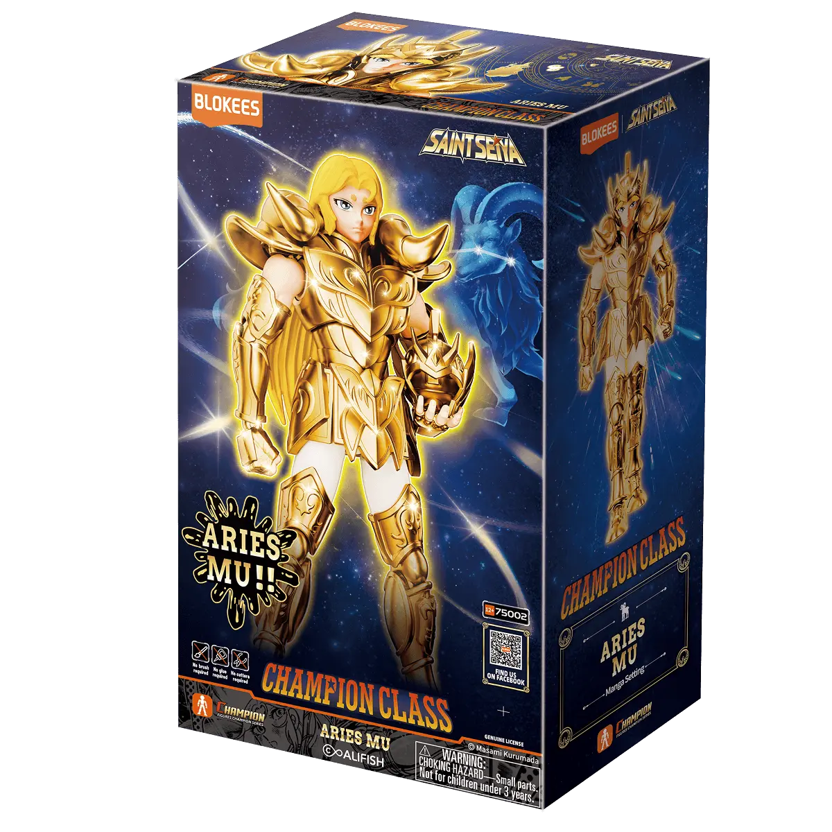 Saint Seiya Champion Class Aries Mu 01 | Blokees Blokees