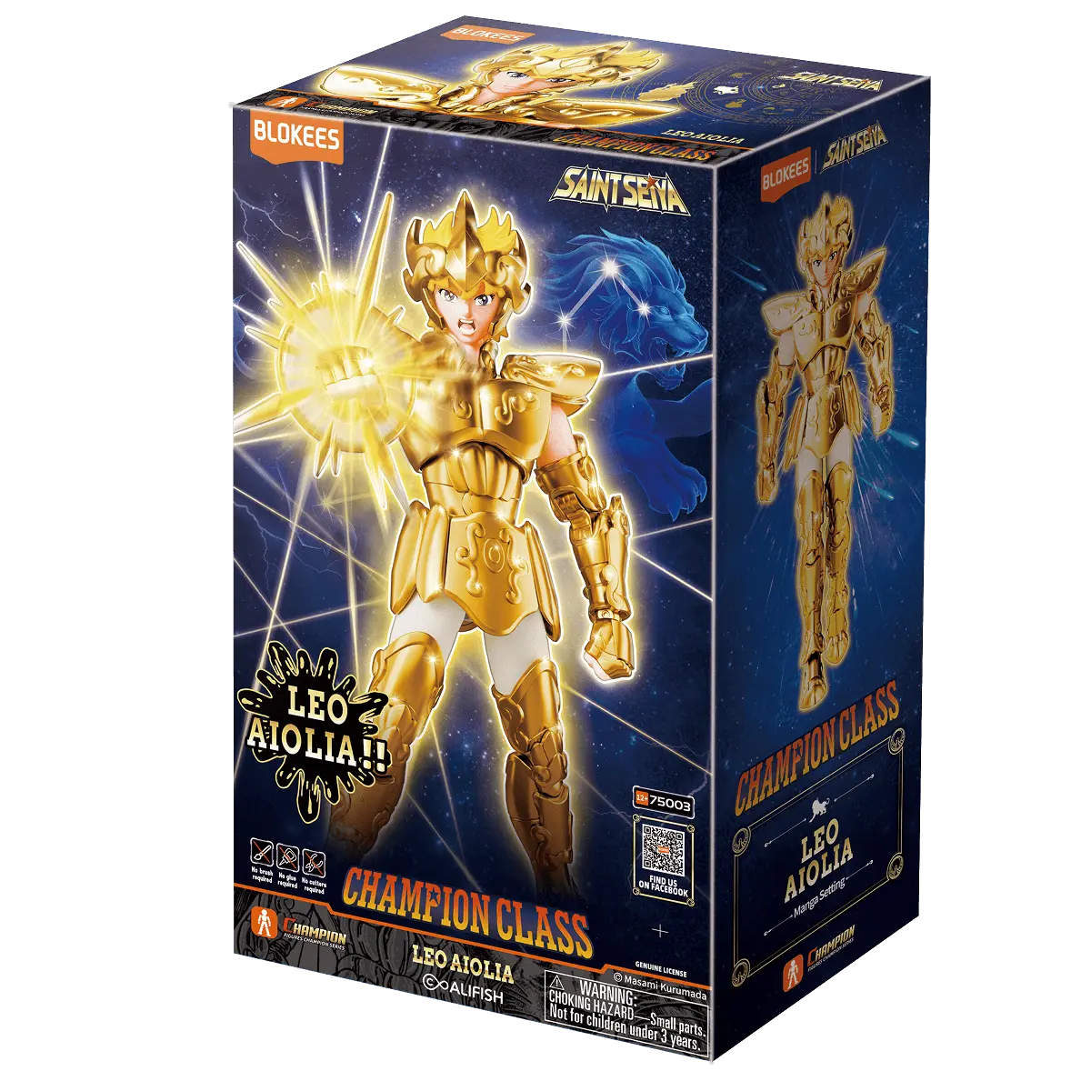 Saint Seiya Champion Class Leo Aiolia 02 | Blokees Blokees