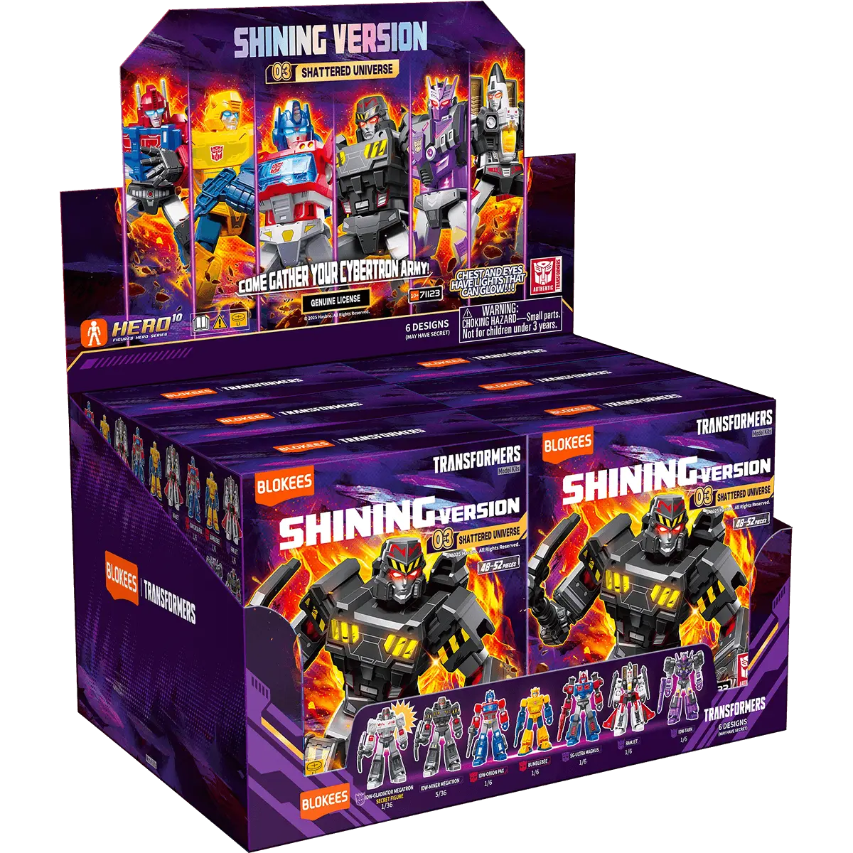 Blokees Figures Transformers Shining Version 03 Shattered Universe Blokees