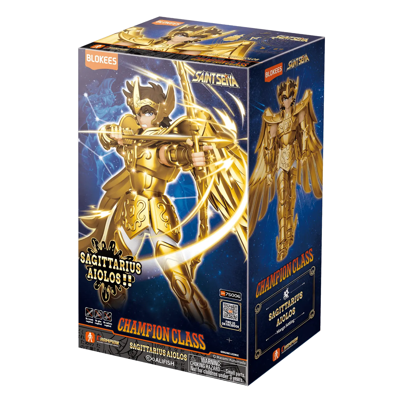 Saint Seiya Champion Class Sagittarius Aiolos 05 | Blokees Blokees
