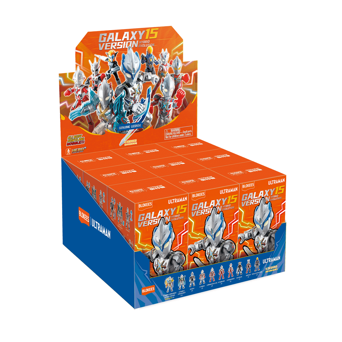 Blokees Ultraman Galaxy Version 15 - Hybrid Evolution