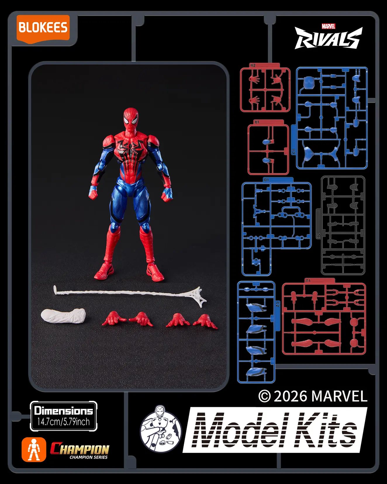How to Assemble Blokees Marvel Rivals Spider-Man Blokees