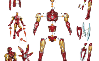 Iron Man MK85: The Best Armor Details? Blokees