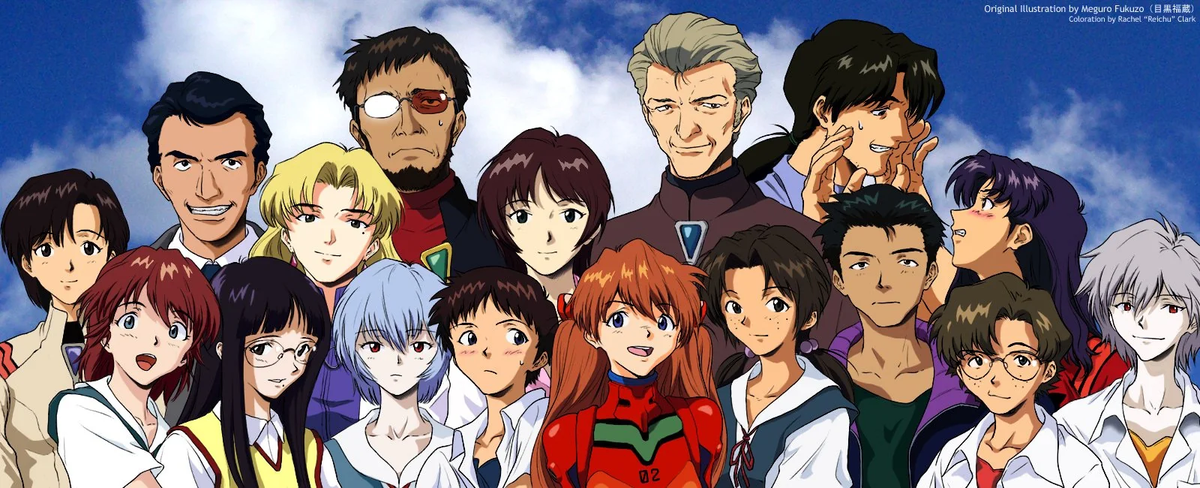 Evangelion Characters – Neon Genesis Heroes & Female Characters ...