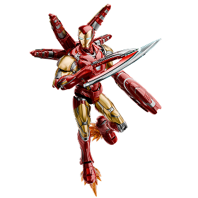 Marvel Infinity Saga Champion Class 01 Iron Man MK85 Model Kits | Blokees