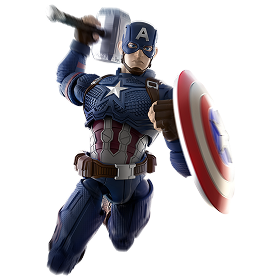Marvel Infinity Saga Champion Class 03 Captain America Model Kits | Blokees