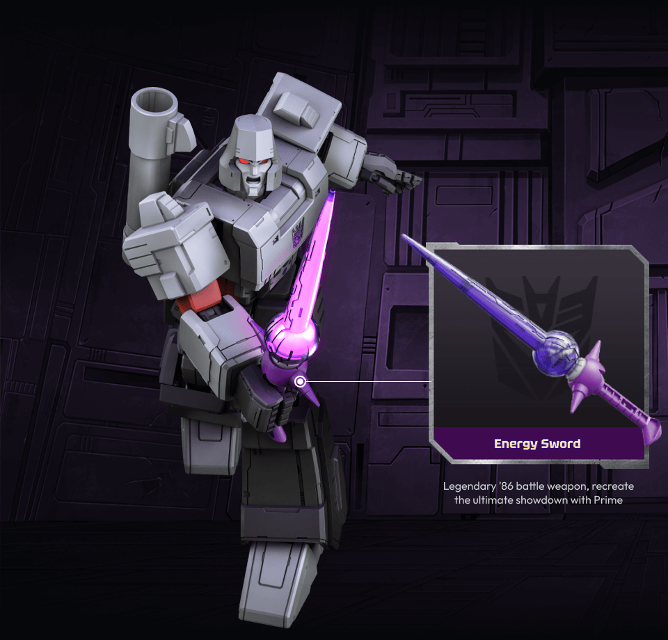 Legendary '86 battle weapon, recreate the ultimate showdown with Prime