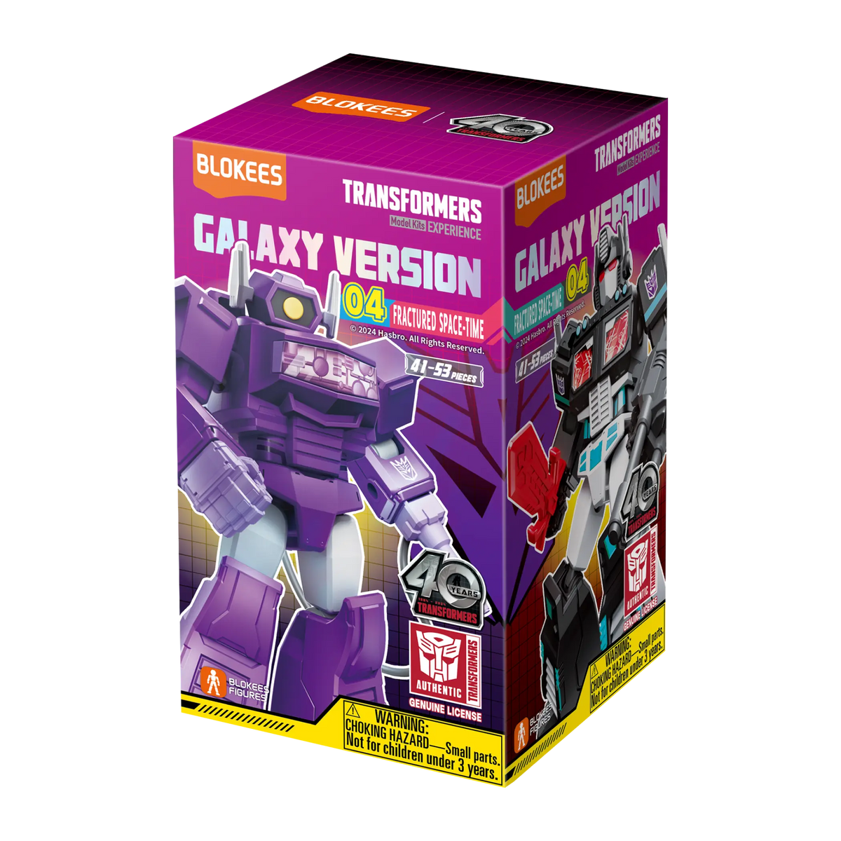 Blokees Transformers Galaxy Fractured Space-Time Figure