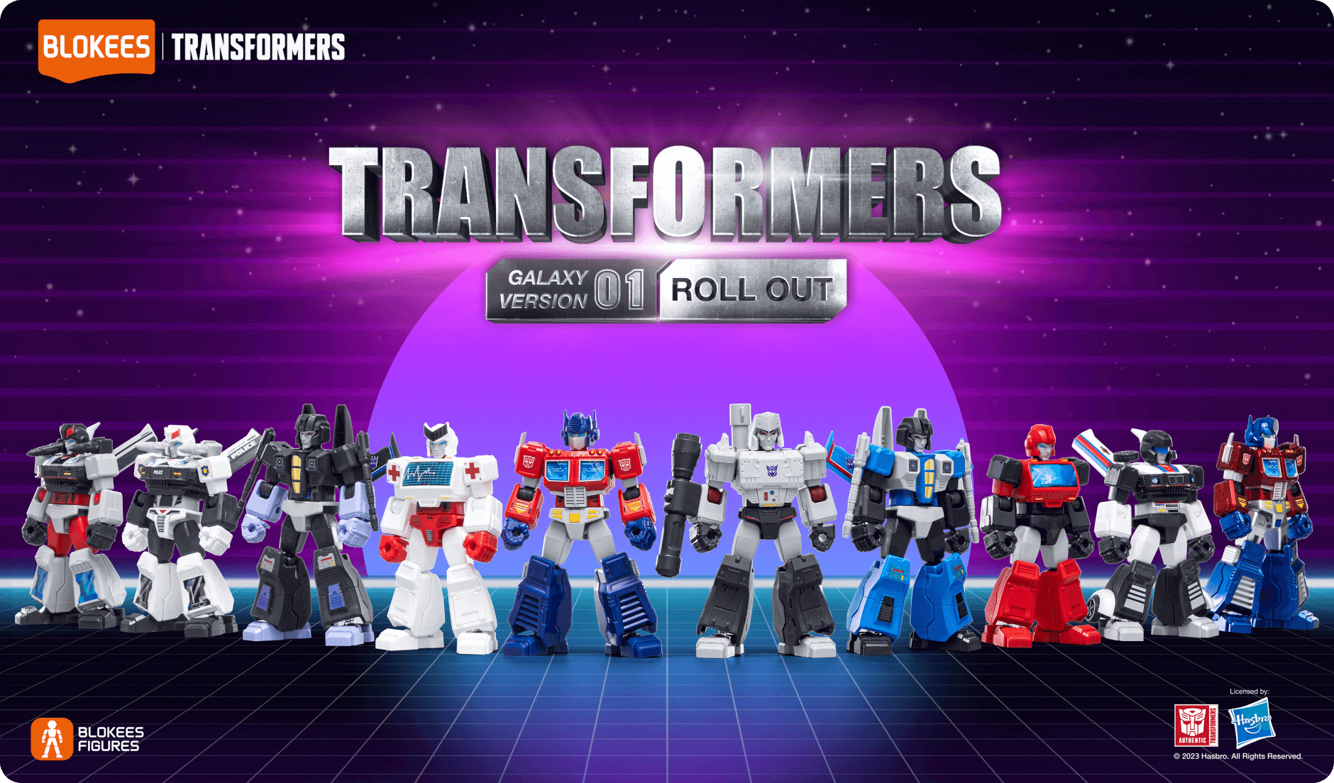 Transformers Model Kits & Action Figures Collection | Blokees Official