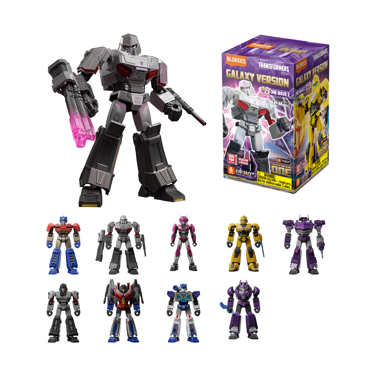 Blokees Figures | Transformers Galaxy Version 07 One Wave 2
