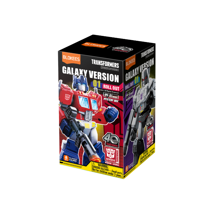 Blokees Figures | Transformers Galaxy Version 01 Roll out