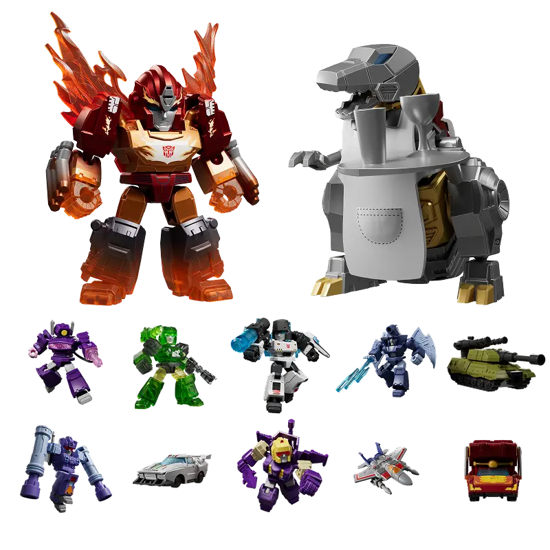 Blokees Transformers Defender Version 04 Tyrants Fury Blokees