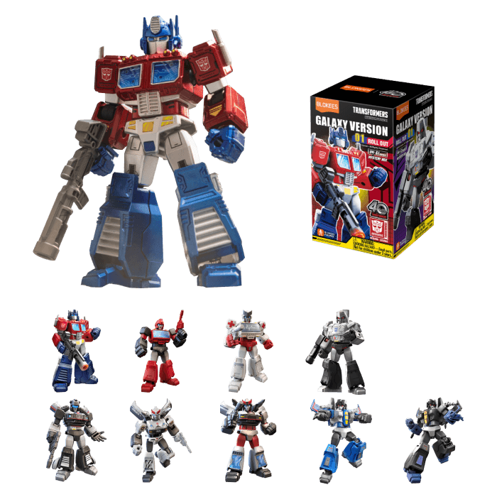 Blokees Figures | Transformers Galaxy Version 01 Roll Out