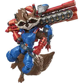 Marvel Rivals Champion Class 08 Rocket Raccoon Model Kits | Blokees