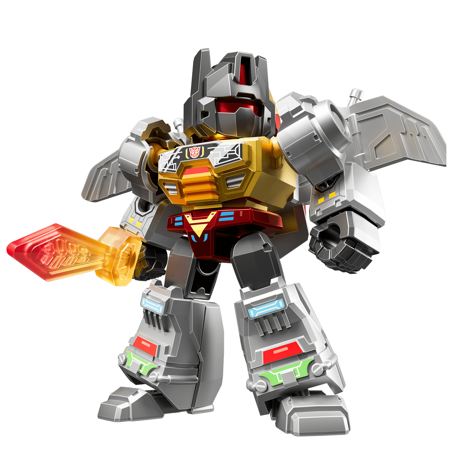 Blokees Figures | Transformers Defender Version 03 Heavy Metal War