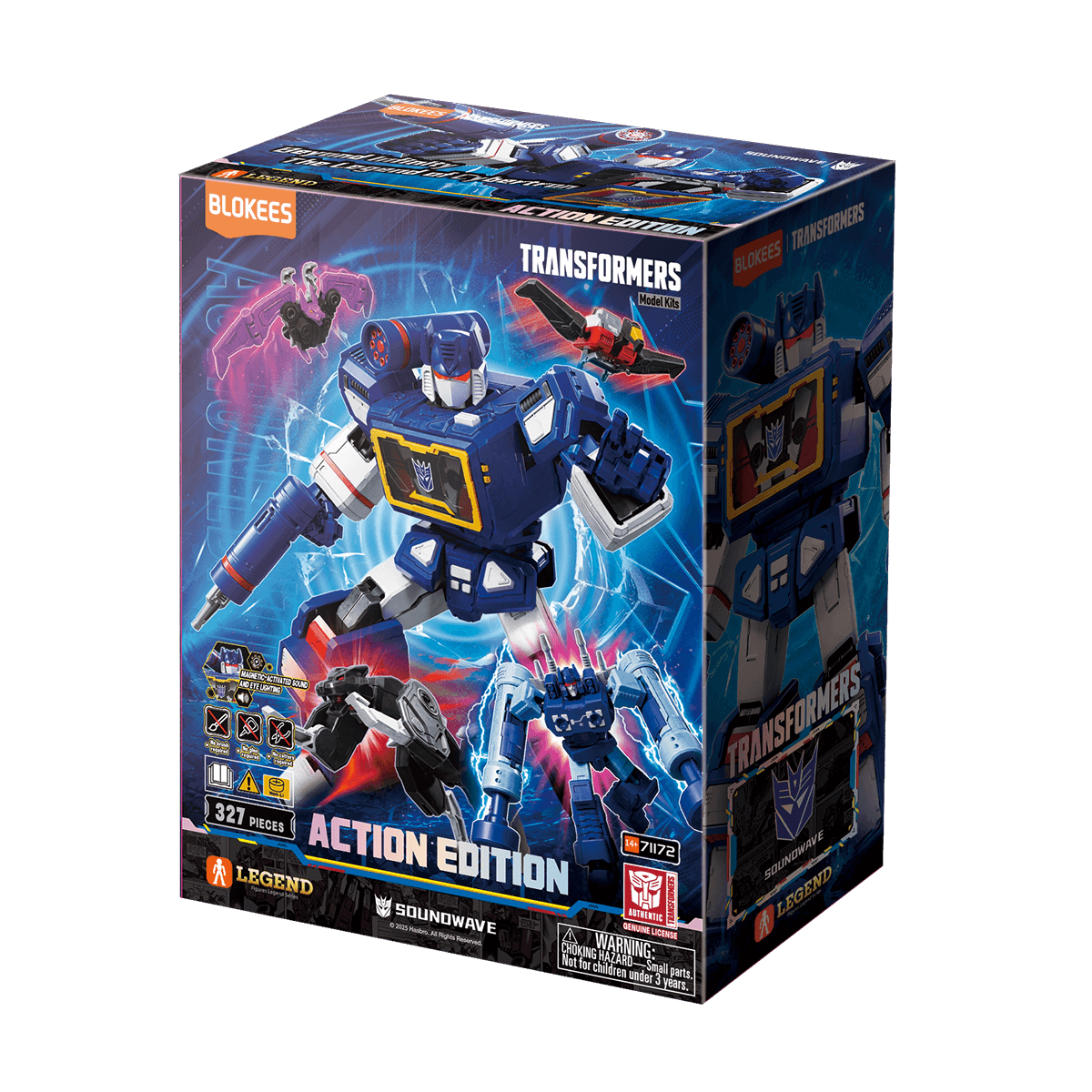 Blokees Figures | Transformers Action Edition 03 Soundwave