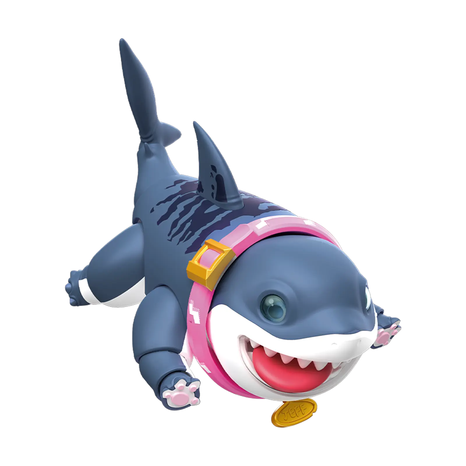 Marvel Rivals Champion Class 12 Jeff The Land Shark Model Kits | Blokees