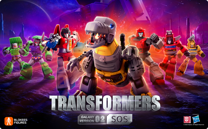 Blokees Transformers Galaxy SOS Characters