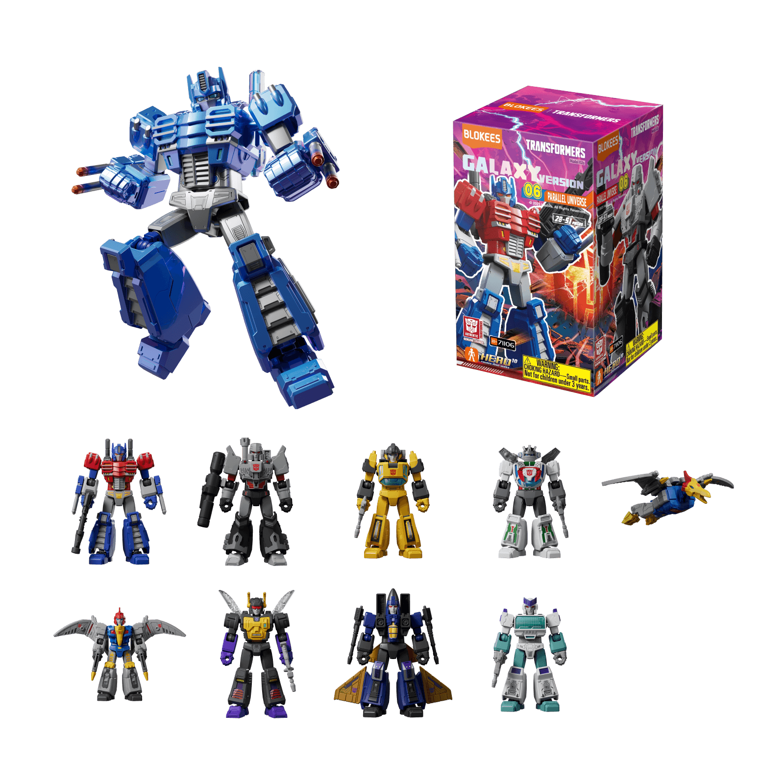 Blokees Figures | Transformers Galaxy Version 06 Parallel Universe