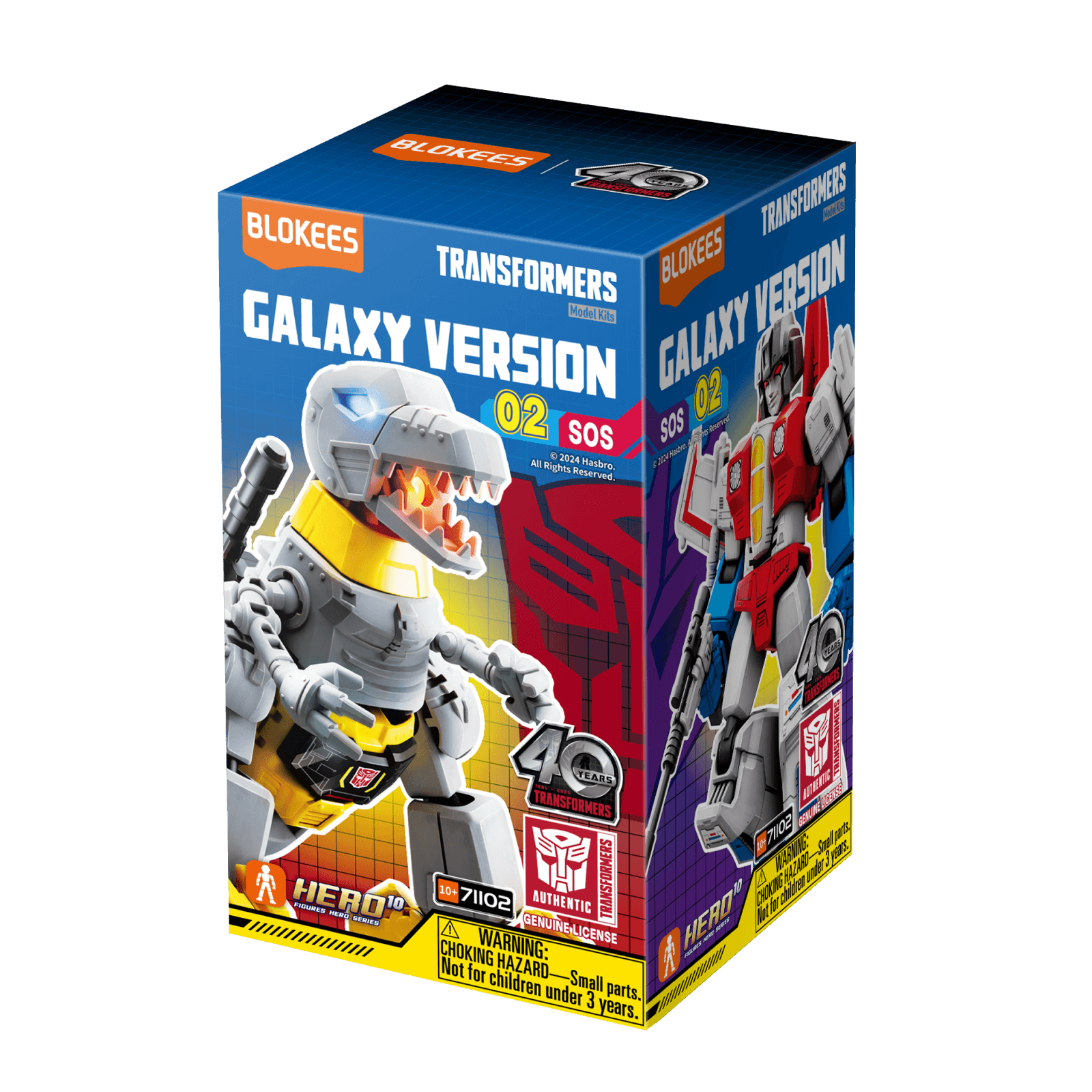 Blokees Figures | Transformers  Galaxy Version 02 SOS