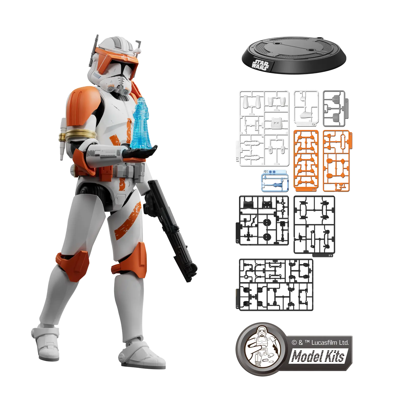 STAR WARS: ATTACK OF THE CLONES™ CHAMPION CLASS 10 CLONE COMMANDER CODY™ | BLOKEES Blokees