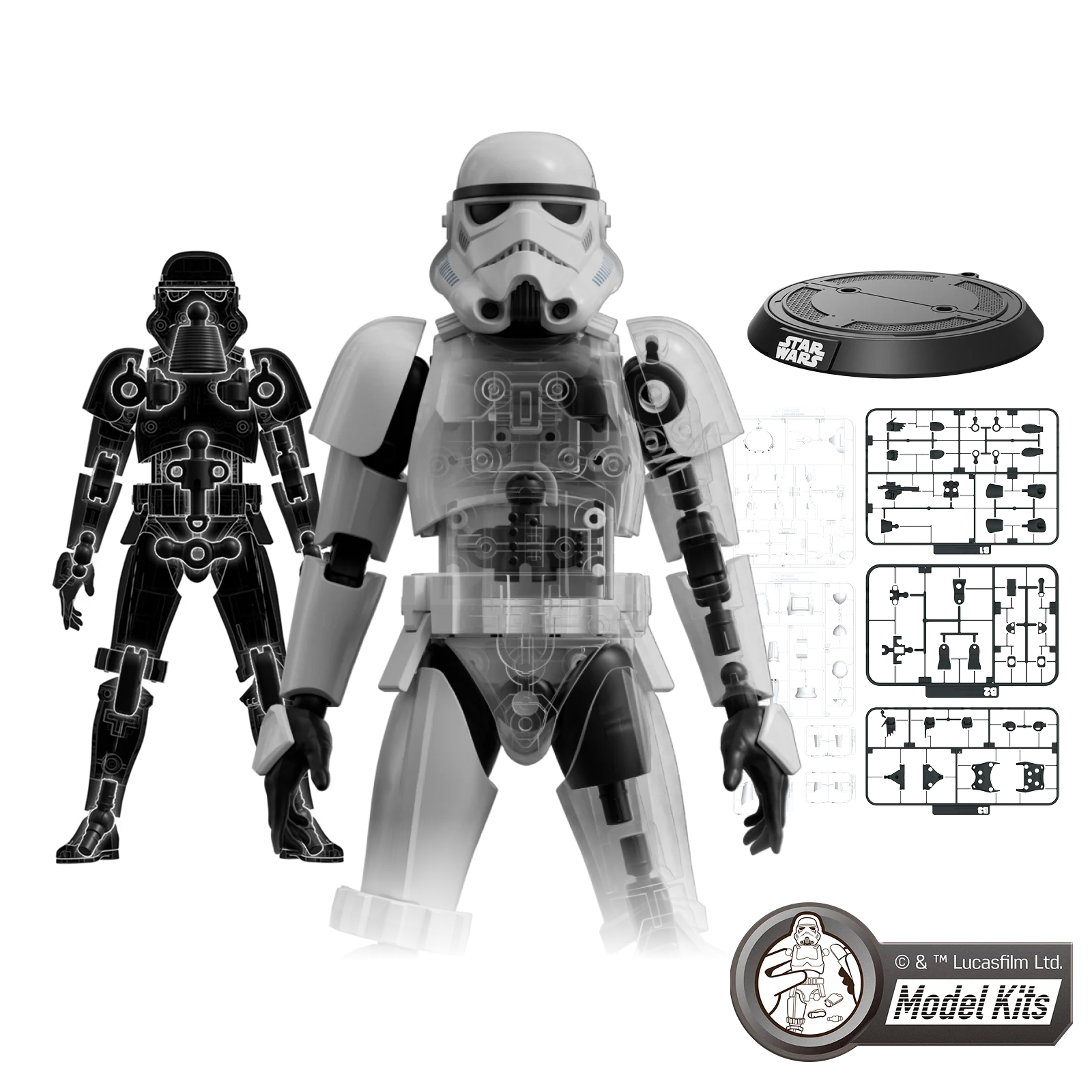 Star Wars: The Empire Strikes Back™ Champion Class 02 Stormtrooper Model Kits | Blokees