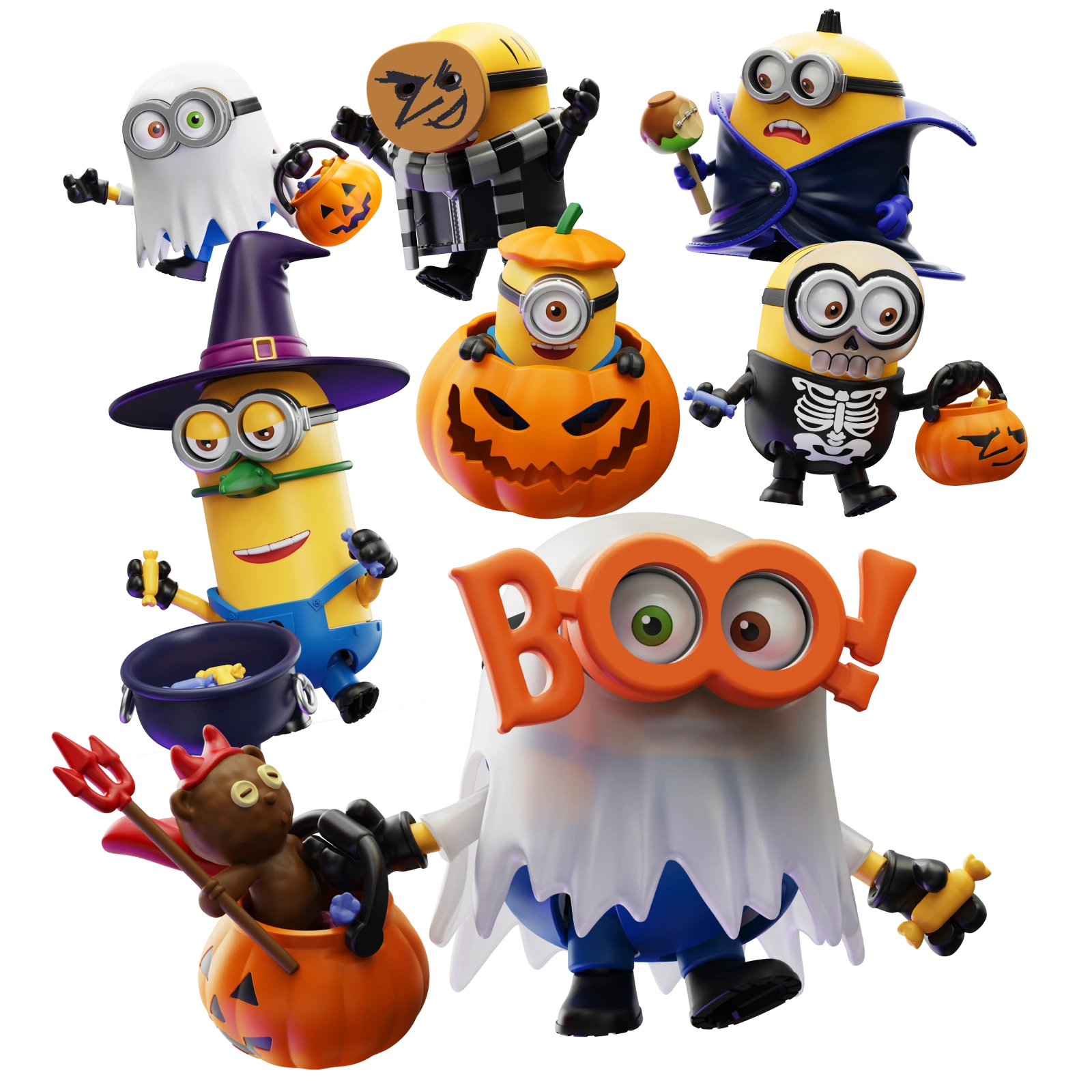 Blokees Minions Mokoo Series - 03 Belloween