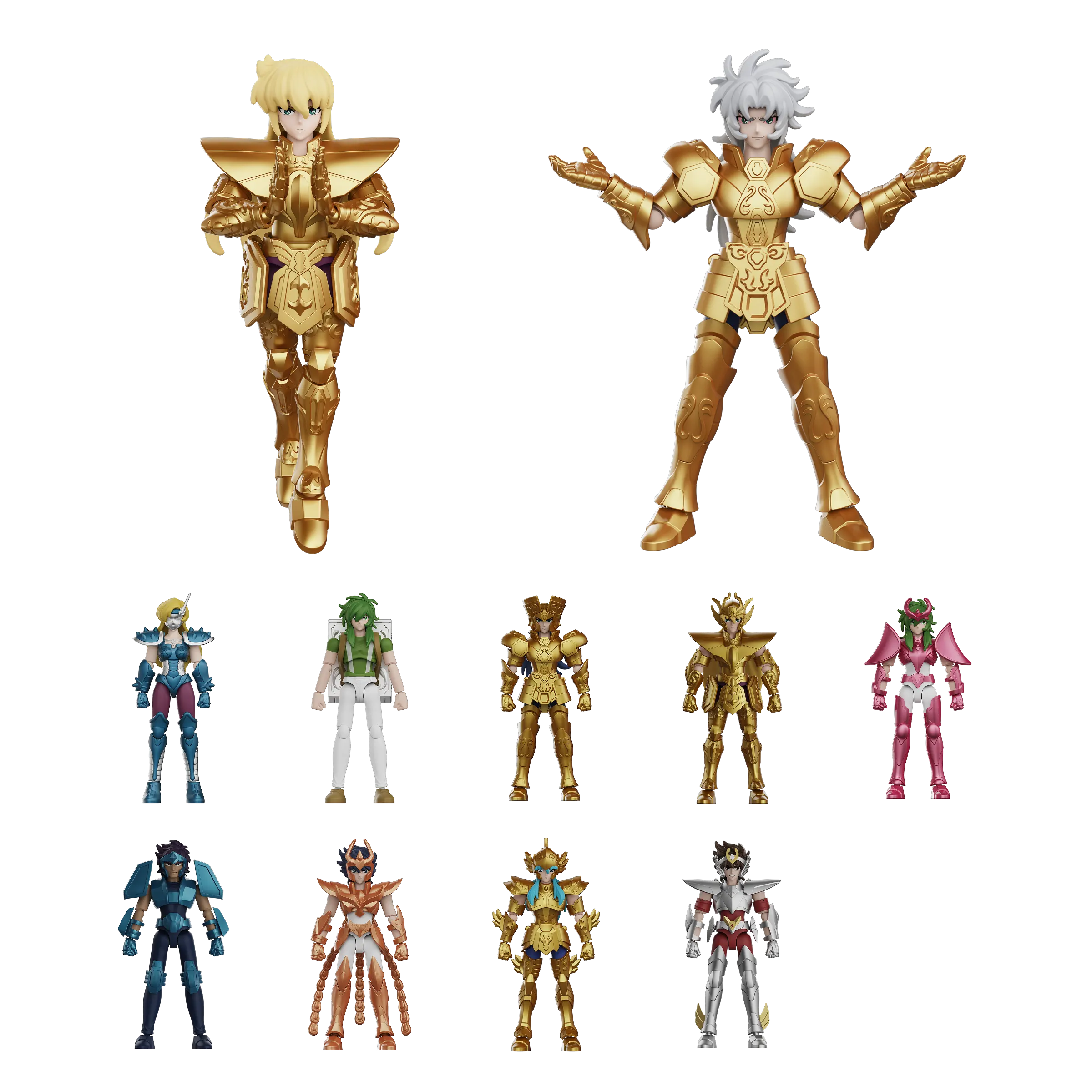 Saint Seiya Galaxy Version 04 Gold Zodiac ② | Blokees