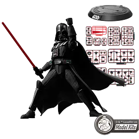 Star Wars: The Empire Strikes Back™ Champion Class 01 Darth Vader Model Kits | Blokees