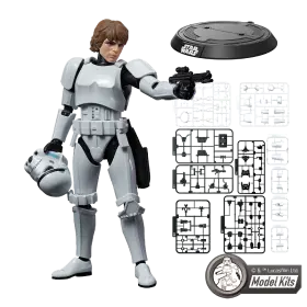 Star Wars: A New Hope™ Champion Class 04 Luke Skywalker Stormtrooper Disguise Version Model Kits | Blokees