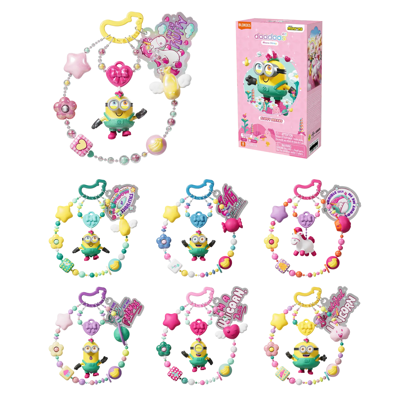 Blokees Minions daadoos Art Series 01 - Fluffy Dreams