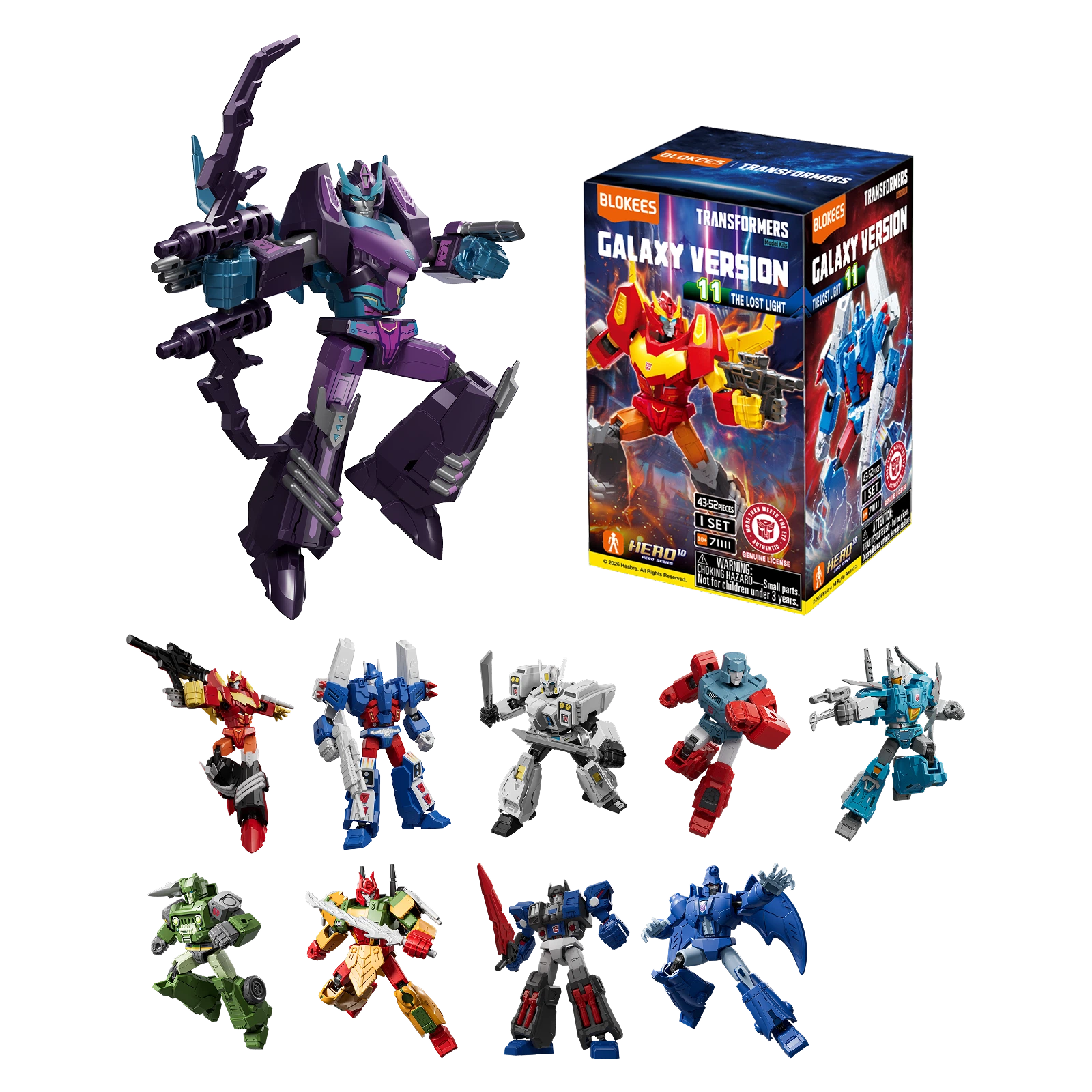 Blokees Transformers Galaxy Version 11 The Lost Light (Pre-Order)