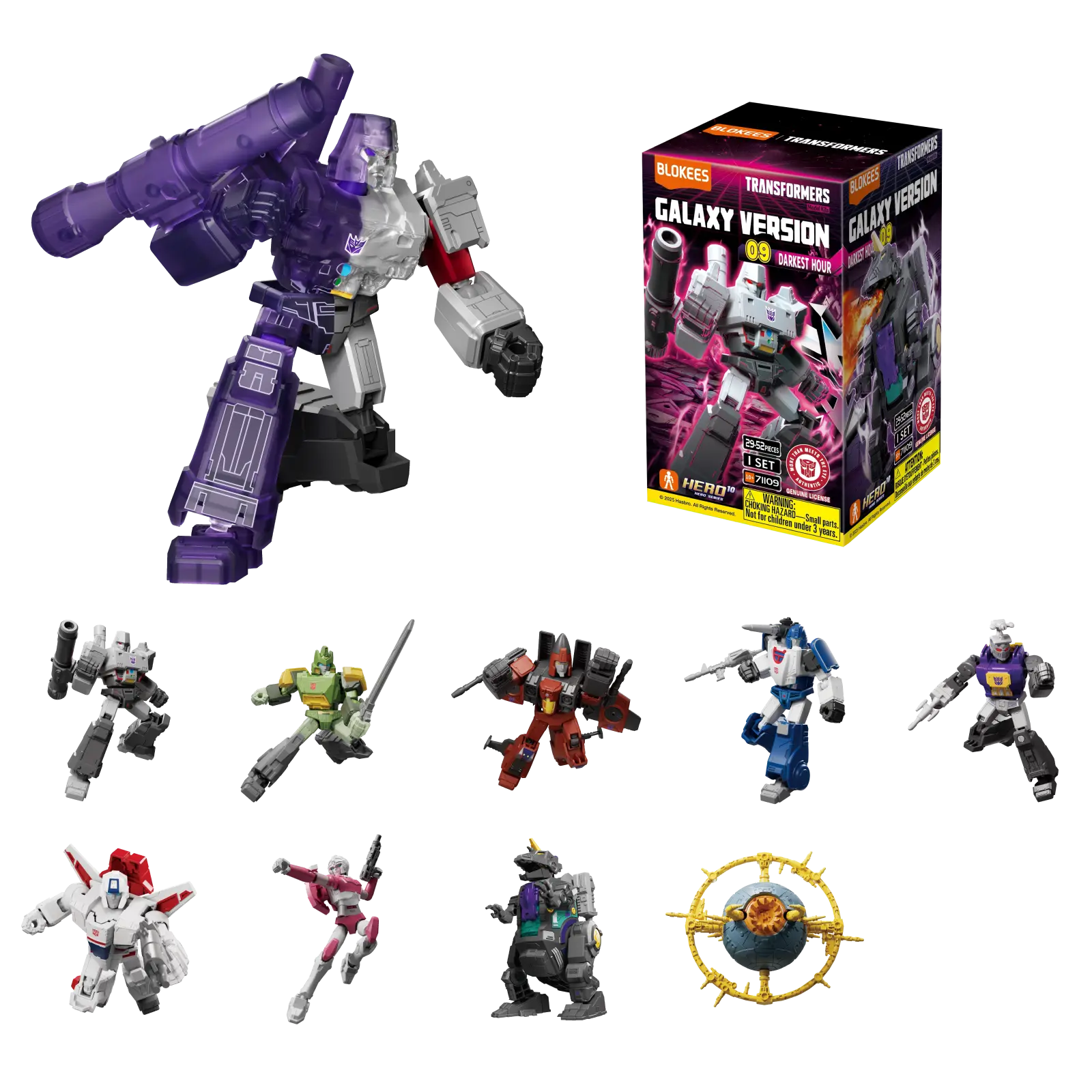 Blokees Transformers Galaxy Version 09 Darkest Hour