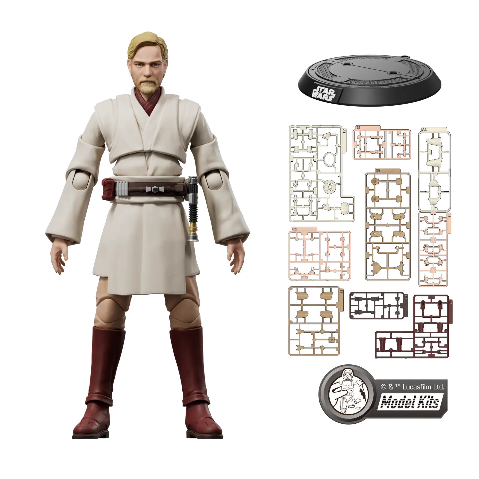 STAR WARS: REVENGE OF THE SITH™ CHAMPION CLASS 09 OBI-WAN KENOBI™ MODEL KITS | BLOKEES