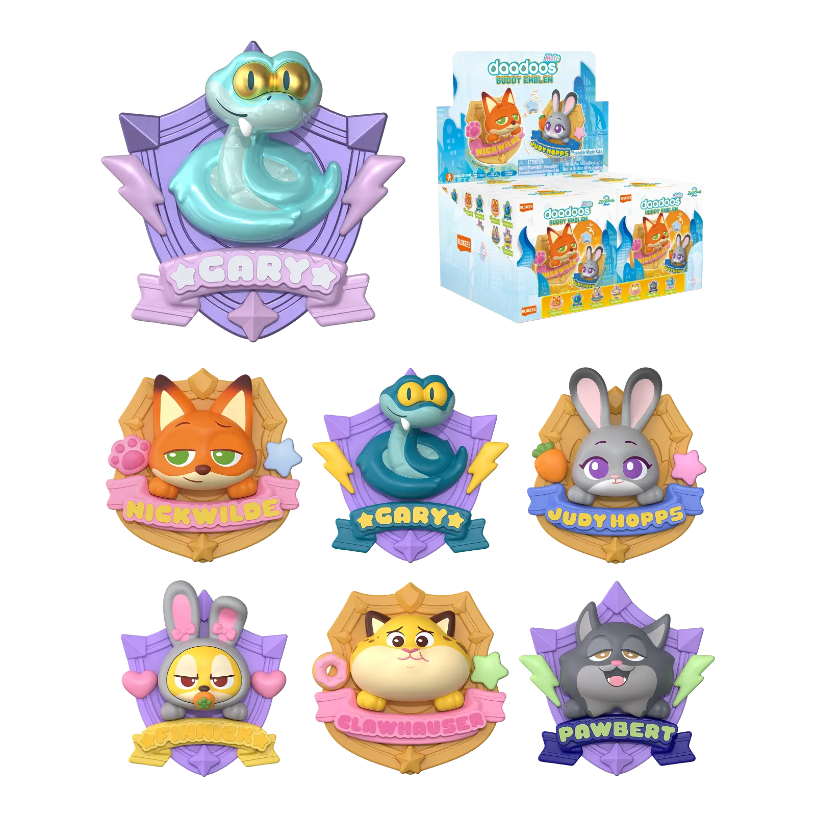 Blokees Zootopia daadoos Mate Series 01 - Buddy Emblem