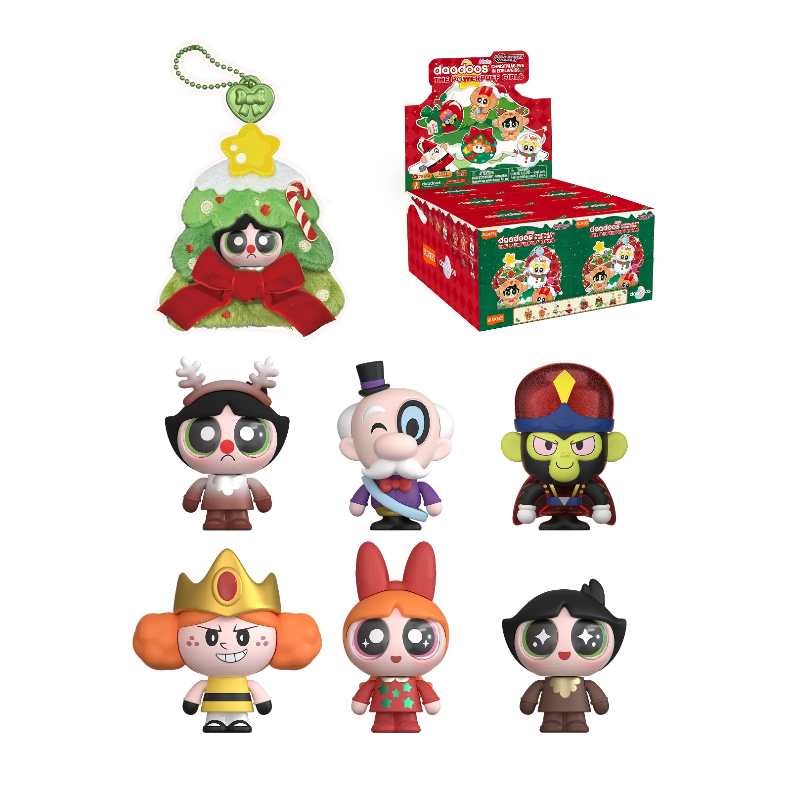 Blokees The Powerpuff Girls daadoos Mate Series 01 Christmas Eve in Edelweiss