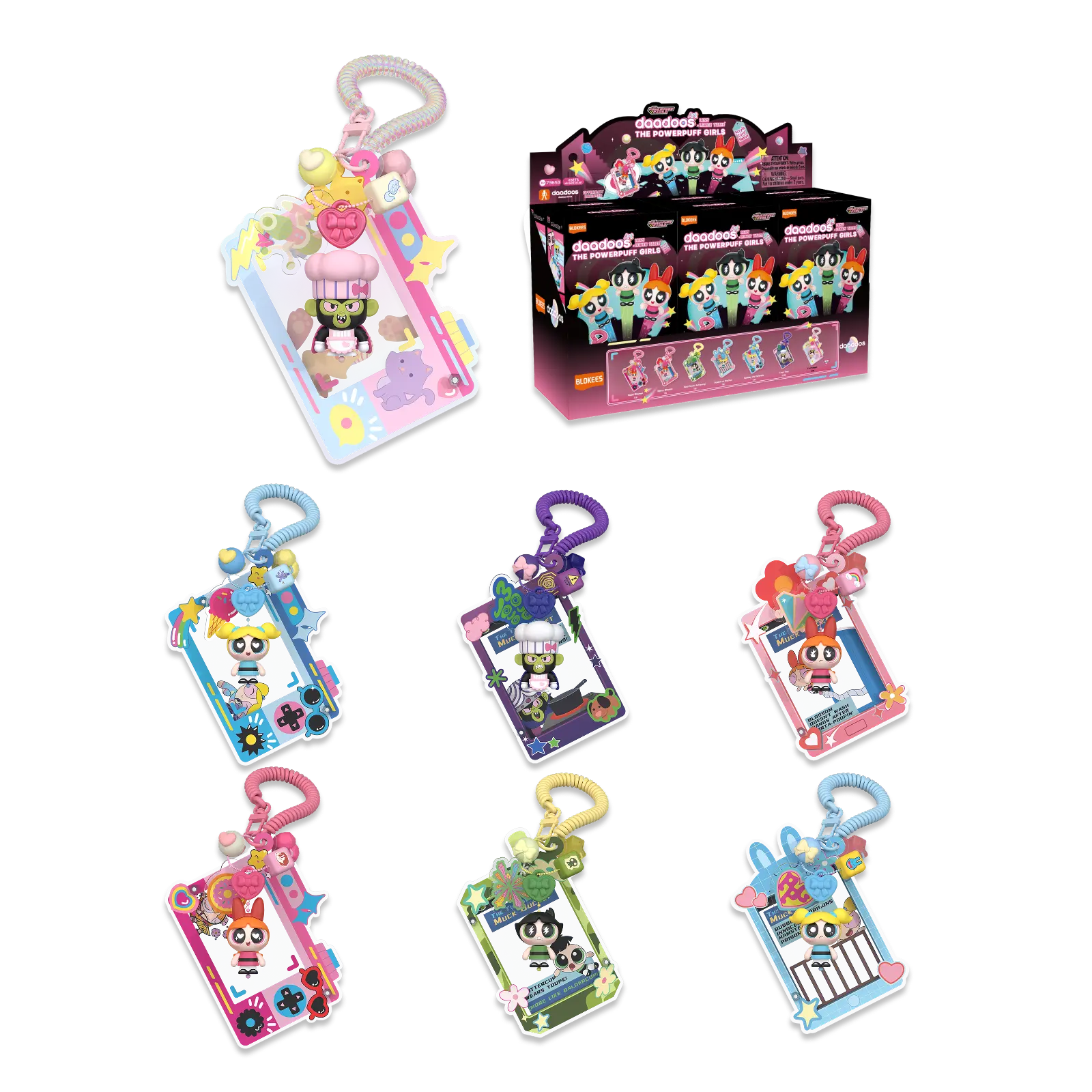 Blokees The Powerpuff Girls daadoos Art Series 01 Lens Lumen Tales (Acrylic Card Sleeve)